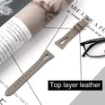 thumbnail image 5 of TOYOUTHS Leather Bands Compatible with Samsung Galaxy Watch 42mm/Galaxy Active 2 40mm 44mm/Galaxy Watch 3 41mm Strap Women 20mm Wristband, 5 of 6