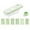 green, variant on Wioihee Under $2.00 Multifunctional Grater Six Cutting Tools Round Vegetable Chopper Vegetable Chopper Food Chopper with Container Vegetable Chopper with Container