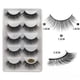 thumbnail image 3 of Pestañas postizas Racimos naturales Pestañas postizas mejor valoradas Pestañas Postizas Naturales Adhesivo Reutilizable 5 pares de pestañas de agua de imitación 3D gruesas(Compre 2 y obtenga 1 gratis), 3 of 9