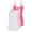 White,pink,neon Pink, variant on ACTIVE UNIFORMS Women's Camisole Cotton Stretch Undershirt with Adjustable Strap Tank Top Multi-Pack of 3 (White, X-Small)