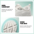 thumbnail image 5 of Women's Walking Shoes Cushion Running Tennis Comfortable Arch Support Breathable Lightweight Gym Workout Athletic Fashion Sneakers, 5 of 8