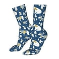 thumbnail image 5 of Salouo cute winter bear Pattern Fun Novelty Crew Socks,Casual Athletic Socks Neutral Socks, 5 of 7