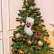 thumbnail image 4 of Calcetines Navideños Pequeños Xihbxyly con Forma de Garra de perro Cuchillo y tenedor, 4 of 5