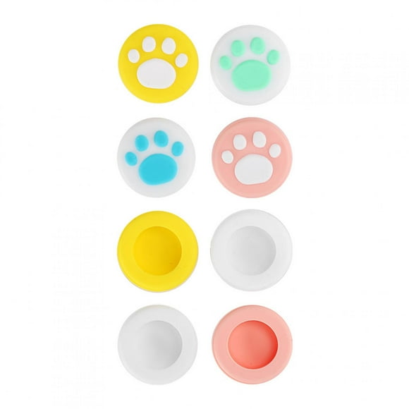 4 In 1 Simulated Thumb Grip Soft Silicone Cat Thumb Grip , Easy Install Anti-slip Cat Claw Control Suitable For Switch 001