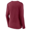 thumbnail image 3 of Women's Garnet South Carolina Gamecocks Campus Long Sleeve V-Neck T-Shirt, 3 of 3