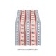 thumbnail image 3 of CaiYueKe Independence Day Table Runner Red Patriotic 13x72 Inch , Linen 4th of July Table Decoration ,Red White and Blue Patriotic Table Runners for Holiday Decor Dinging ,Party ,Kitchen, 3 of 7