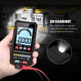 thumbnail image 4 of HABOTEST HT124B Smart Digital Multimeter 4000 Counts True RMS Auto Ranging Voltage Meter with Backlight LCD Screen 600V AC DC Voltmeter Electric Test Pen LED Flashlight Multifunction Resista, 4 of 7