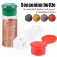 thumbnail image 2 of 1/3pcs 100ml Plastic Spice Salt Pepper Shakers Seasoning Jar Bbq Condiment Vinegar Bottling Pet Kitchen Tool Seasoning Jar 3, 2 of 5