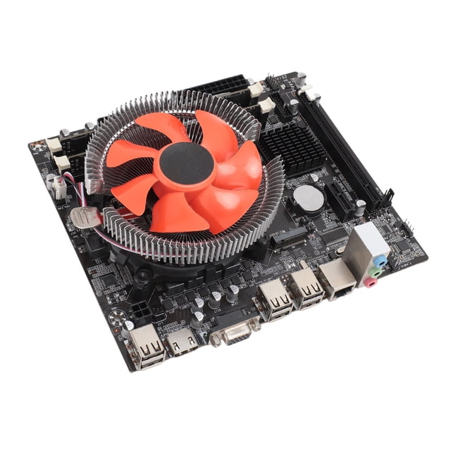 Placa Base Para PC, PCIe X16 8G SSD H55 Placa Base DDR3 De Doble Canal Para Actualización