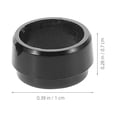 thumbnail image 2 of OUNONA  5 Pcs Golf Sleeve Ferrule for Driver Golfing Cues Ferrules Black, 2 of 8