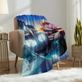 thumbnail image 5 of Ultraman Rising Throw Blanket Gifts for Fans Lover Girls Boys Women Present Hoodie Him Bed 30"x40", 5 of 6