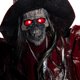thumbnail image 2 of Muyoka Littleduckling 1pc Colgante Halloween Esqueleto Fantasmas Decoraciones con control luminoso y de sonido, Grim Reapers para las mejores decoraciones de Halloween al aire libre (rojo) Muyoka Hogar, 2 of 7