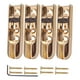 thumbnail image 2 of Puente de Bajo de 4 piezas con tornillos para accesorios de Bajo eléctrico shamjiam dorado, 2 of 9