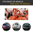 thumbnail image 3 of Flamingo Love Pattern License Plate Front Metal Car Plate 6×12 Inch Aluminum Noverlty License Plate Decorative Car Vanity Tag Plates Gifts, 3 of 6