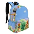 thumbnail image 2 of Tiny Bunch Baby TV-theme Backpack, Campus style schoolbag Bookbag with Adjustable Shoulder Straps And Large Zip Compartment, Unisex Travel Bags.42x30x15cm, 2 of 6