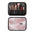 thumbnail image 2 of Iauyy 3 Piece Large Portable Hanging Toiletry Bags for Travel,Foldable Makeup Organizer with Multiple Compartments for Men&Women，Transparent Leaves, 2 of 9