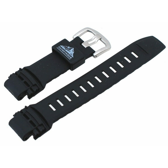 Casio 10350864 Genuine Black Factory Pathfinder Replacement Band - PAW5000-1