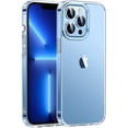 thumbnail image 4 of Entronix Funda Transparente para iPhone 13 Pro, Fina y Transparente, a Prueba de Golpes y Protección contra Arañazos, Transparente, 4 of 7