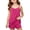 A-Hot Pink68, variant on Bobifish Toddler Girls Outfit Sets Summer Solid Camisole Top And Pocket Shorts Casual Two Piece Outfit Children Girls Sets