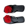 thumbnail image 3 of jiaxiM Womens Flip Flops with Arch Support Wedge Thong Sandals for Women Lightweight Slippers for Women Non- Orthopedic Sandals for Women Tpr Sole Womens Walking Shoes, 3 of 5