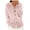 Pink, variant on Cardigan Sweaters for Women Solid Color Heart Button V Neck Long Sleeve Knit Jacket Casual Cardigan Women Beige XXXL