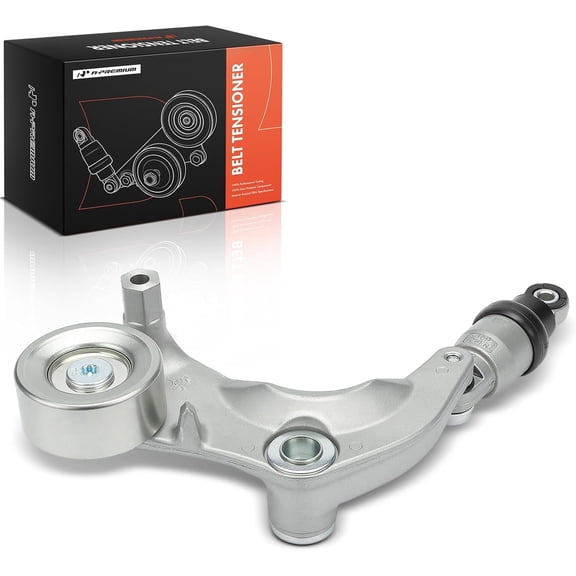 A-Premium Belt Tensioner Assembly with Pulley Compatible with Honda Civic 2006-2015 HR-V 2016-2018 Acura ILX 2013-2015 1.8L 2.0L