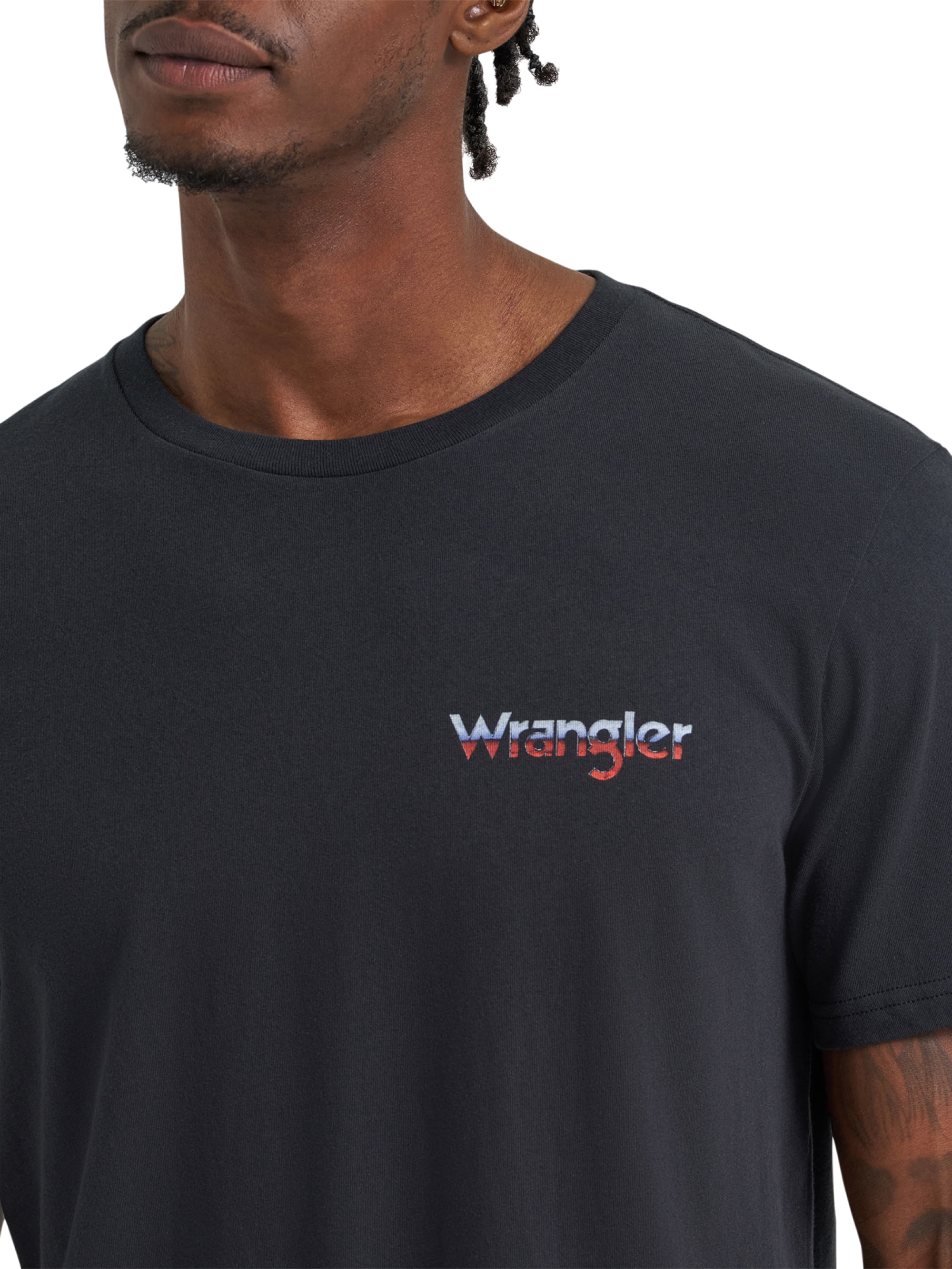 Wrangler® Men's and Big Men's Regular Fit Short Sleeve Graphic Tee, Sizes S-3XL