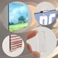 thumbnail image 4 of 10pcs Vinyl Record Display Shelf Wall Mount Minimalist Acrylic Holder Stand For Albums CD, 4 of 5