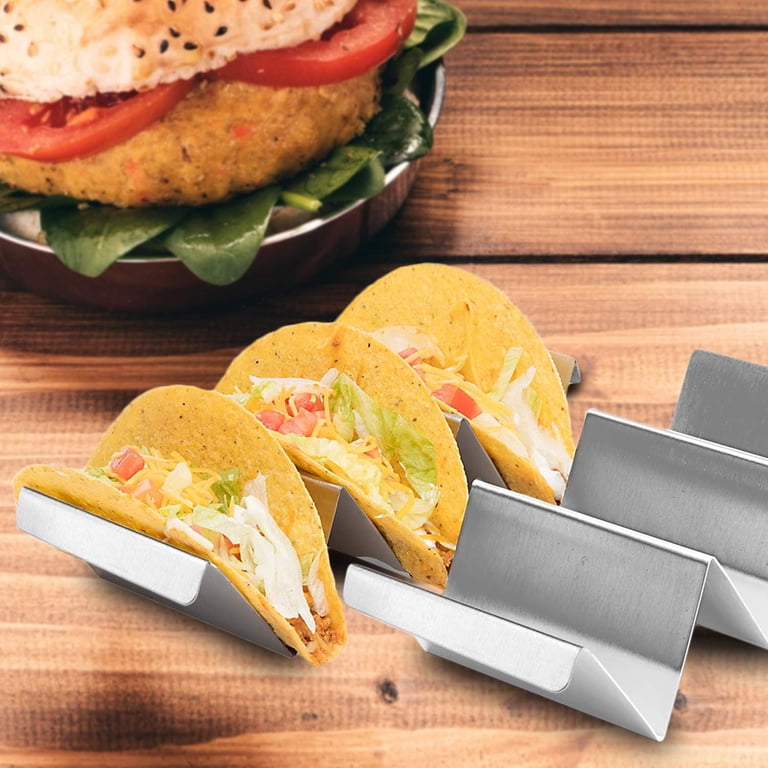 Taco Plates TORTILLA ROLL RACK STAINLESS STEEL TACO RACK - 14587175140 ...