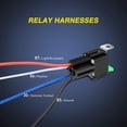 thumbnail image 2 of Paquete de 5 arnés de interruptor de relé de fusibles para coche y camión de 30 amperios, 30 amperios, 12 V CC, 4 pines, SPST automotriz, 14 AWG, juego, 2 of 3
