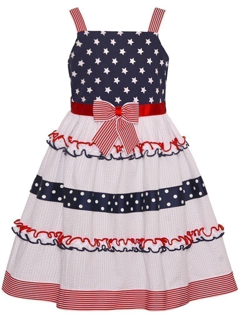bonnie jean patriotic dress