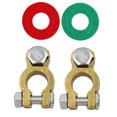 thumbnail image 4 of RENACLIPY 1Pair Car Battery Terminal Clip Brass Connector for Vehicle Rv Boat with Firm Wiring Connection, 4 of 8