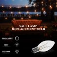 thumbnail image 4 of SHIQI-Light 15-Watt Himalayan Salt lamp Bulb, 6 Count White, 4 of 4