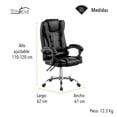 thumbnail image 3 of SILLA EJECUTIVA PREMIUM COLOR NEGRO, 3 of 7