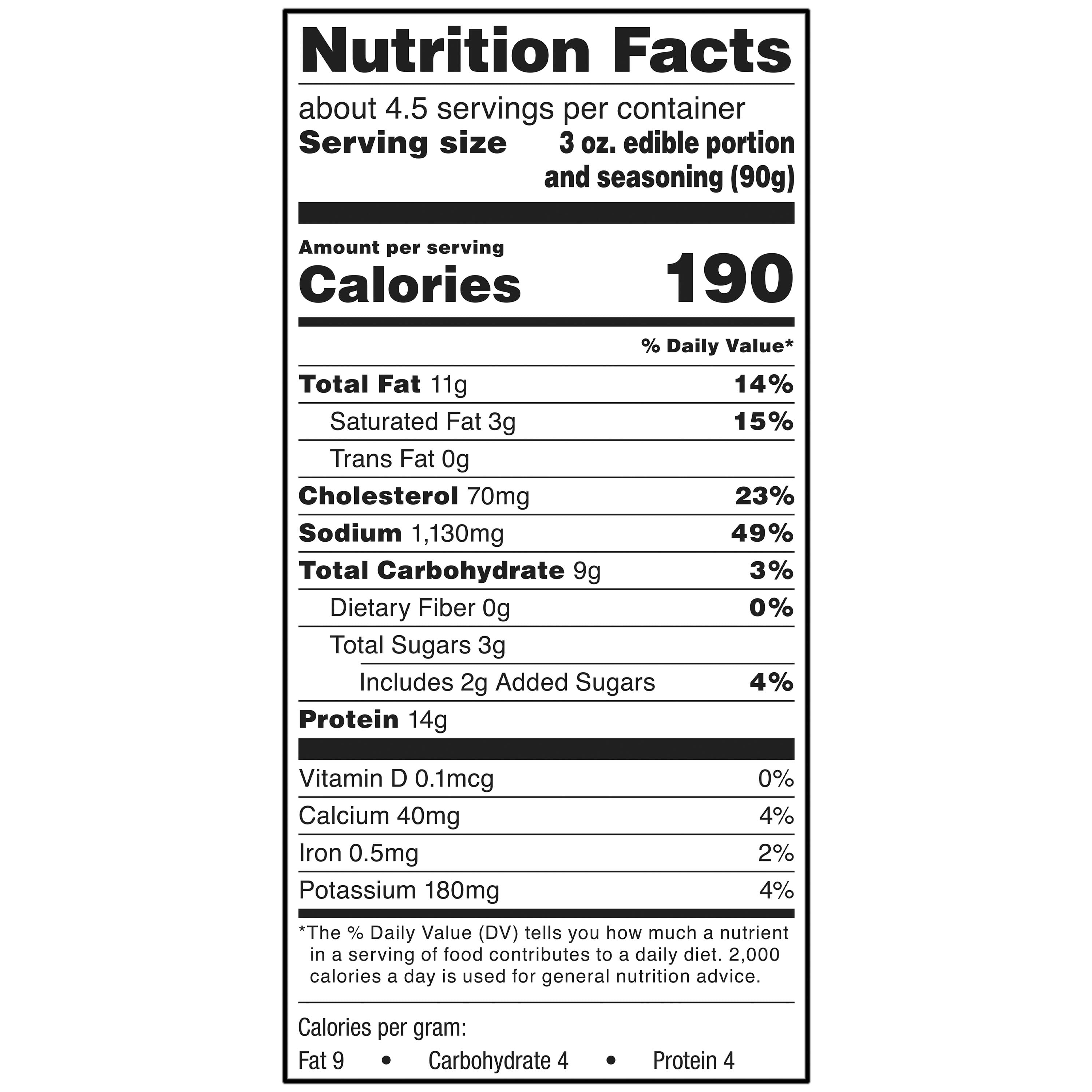 bettergoods Chicken Wings with Garlic Butter Dry Rub, 22 oz (Frozen)