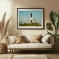 thumbnail image 3 of Fire Island Lighthouse - Fire Island New York Photography Lighthouse Coastal Architecture Beach Nature Scenic Landscape Black Framed Wall Art Print 5 x 7 inches, 3 of 4
