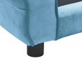 thumbnail image 5 of vidaXL Dog Sofa Turquoise 72x45x30 cm Plush, 5 of 5
