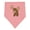 Mauve and Natural, variant on Inktastic Cute Moose Baby Bandana Bib