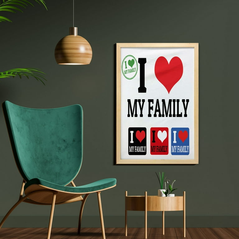 I Love My Family Signs