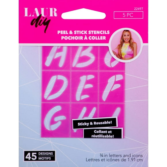 LaurDIY - Pochoir adhésif Mini - ma chérie tarte