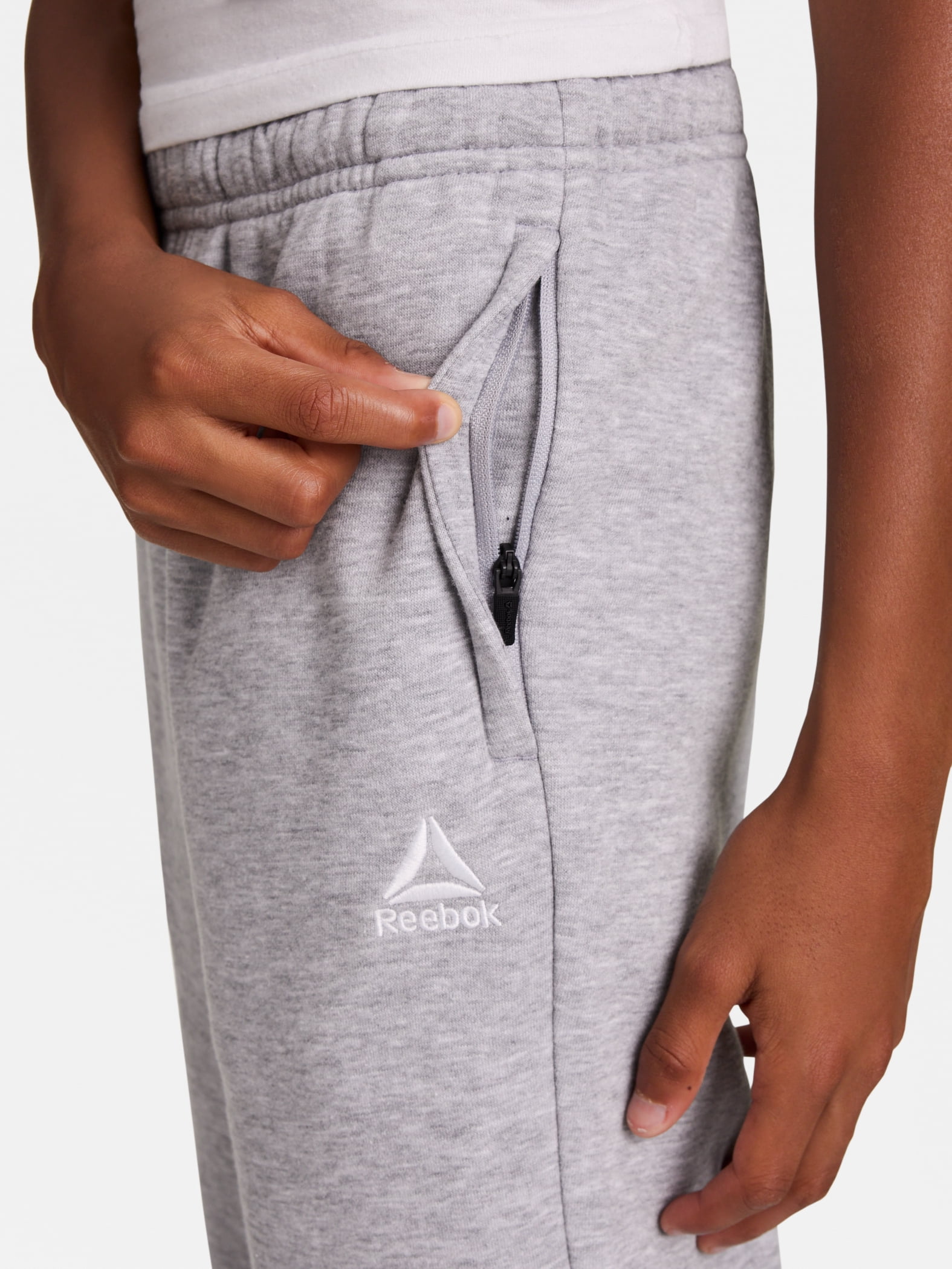 Reebok Boy's Game Day Fleece Open Leg Pant, Sizes 4-18
