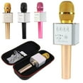 thumbnail image 4 of ziyahihome Q9 Wireless Microphone Portable Handheld Cellphone Microphone Karaoke Player Microphone Universal Bluetooth Mic Mobile Phone Mic, 4 of 9