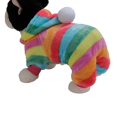 thumbnail image 3 of Ropa de invierno para perro, pijama de lana, mono de cuatro patas, ropa cálida para mascotas, disfraz de estrella para perros pequeños, 3 of 4