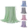 thumbnail image 3 of CSChome Cooling Blanket Cooling Blanket Summer Cooling Blanket Solid Color Washable Super Soft Breathable, 3 of 6