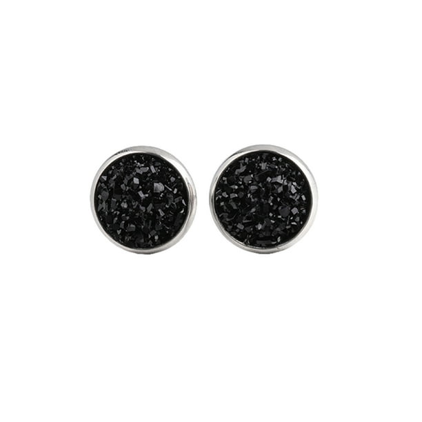Qarigey 1 par de pendientes de tuerca de acero inoxidable para mujer, regalos para novias y madres, accesorio de joyería para celebración de compromiso Ropa, zapatos y accesorios Miscelánea Tipo 12 Qarigey AP011021-12
