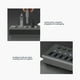 thumbnail image 4 of HUB USB 3.0, Divisor USB de 7 Puertos, 4 Puertos de Transferencia de DataS de Alta Velocidad, 3 Puertos de Carga Rápida Con Adaptador de Corriente E, 4 of 7