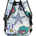 thumbnail image 4 of Kawaii Cartoon Backpack The Amazing Anime World Of Gumball Pattern Backpack Lightweight Durable Travel Laptop Backpack Cartoon Anime Fans Gift, 4 of 7