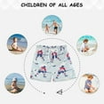 thumbnail image 6 of FORMRS Boys Swim Trunks Quick Dry Mesh Liner Boardshorts Sizes XS-XL, Blue Ice Hockey, 6 of 7