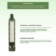 thumbnail image 5 of Outdoor Water Filter Straw with Coke Bottle Thread, Universal Screw-On Water Purifier, Ultrafiltration Survival Straw for Camping Hiking Emergency Survival, 5 of 8