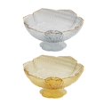 thumbnail image 2 of Decorative Bowl with Base, Fruit Bowl, Farmhouse, Removable Base, Round Fruit transparent, 2 of 5